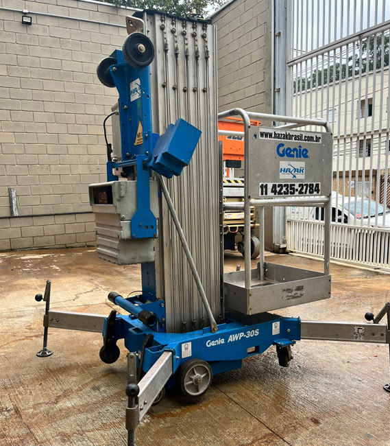 Plataforma Mastro – 11 Metros Elétrica Genie – AWP30S
